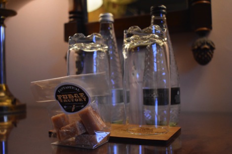 The Devonshire Arms at Pilsley fudge and water